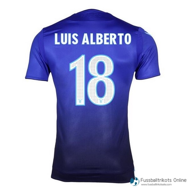 Lazio Trikot Ausweich Luis Alberto 2017-18 Fussballtrikots Günstig